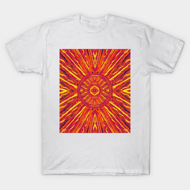 Sun Sculpture T-Shirt by Heatherian